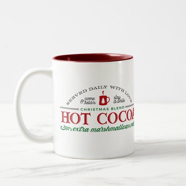 Canecas de cacau do Polo Norte Oficiais (Esquerda)