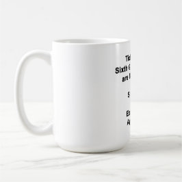 Canecas de Café BILHETES PARA A SEXTA GRANDE EXTIN