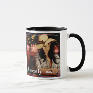 Canecas de Café com Capa do CD Honestly de Billy K