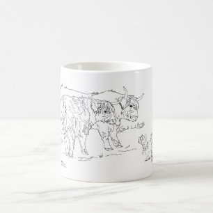 Canecas de café "Coos" das Terras Altas com Scotti