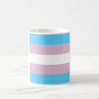 Canecas de café da bandeira do Transgender