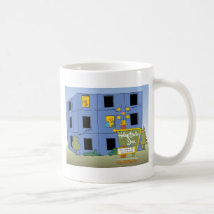 Canecas de café da inteligência empresarial