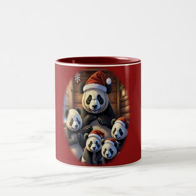 canecas de café de urso panda (Centro)