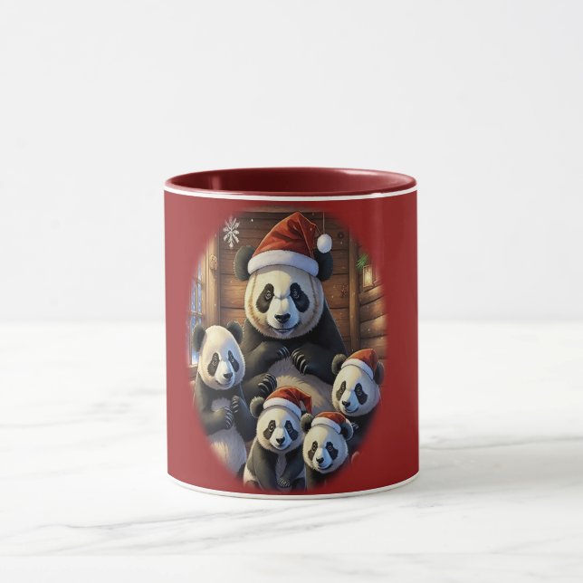 canecas de café de urso panda (Centro)