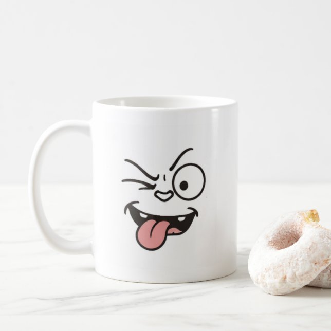 Canecas de café divertidas e engraçadas (Com Donut)