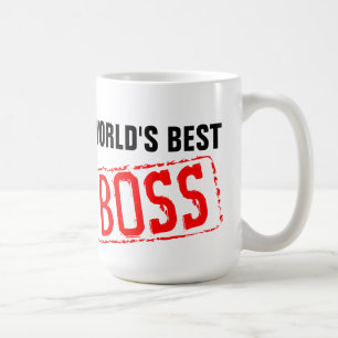 Canecas de café do chefe do mundo as melhores