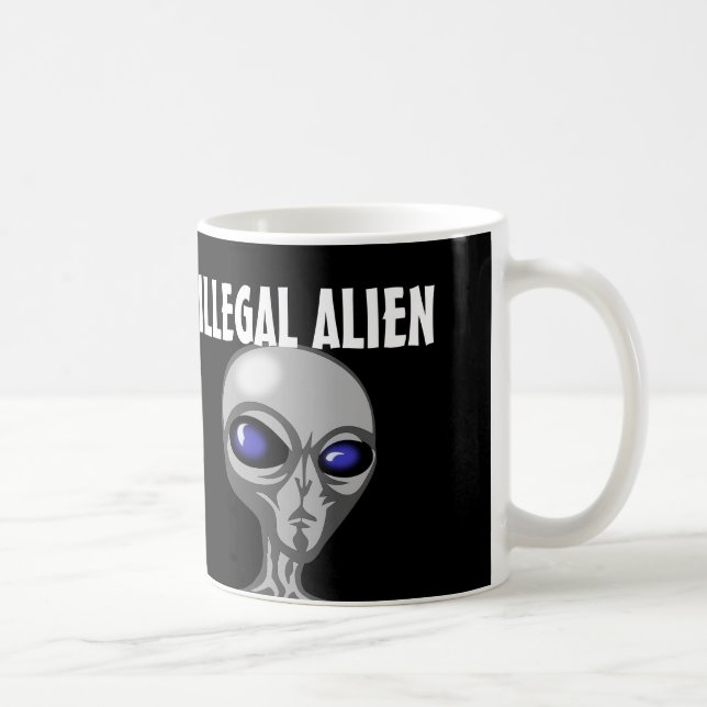 Canecas de café do IMIGRANTE ILEGAL (Direita)