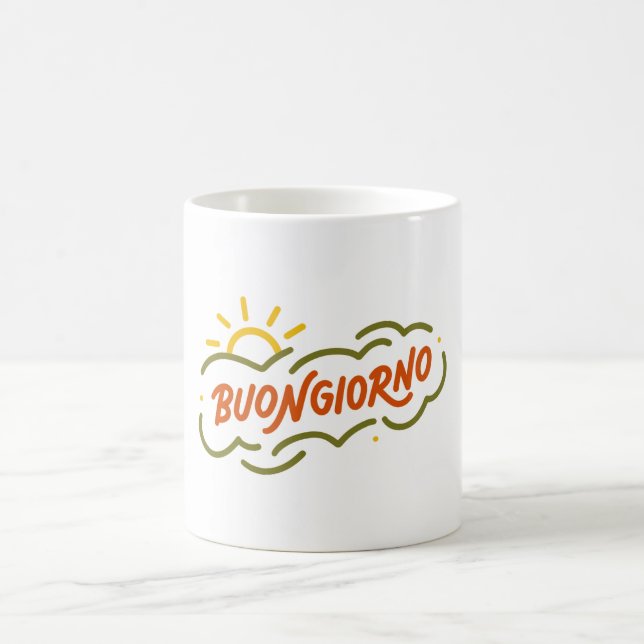 Canecas de café engraçadas do Orgulho Italiano (Centro)