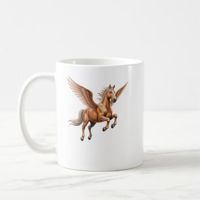 Canecas de café Pegasus Amam Cavalos (Esquerda)