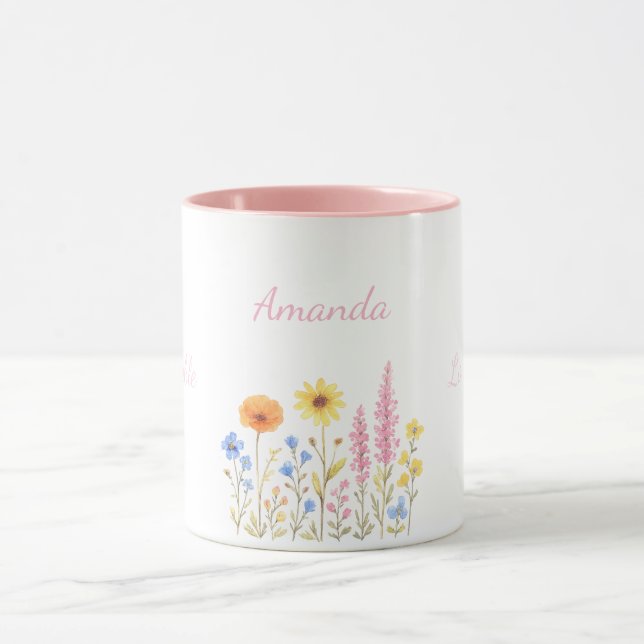 Canecas de Café Personalizadas, Caneca do Nome Ama (Centro)