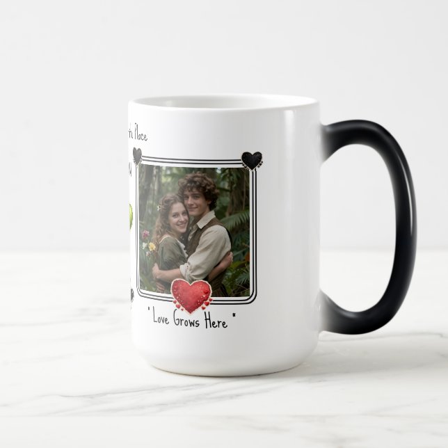 Canecas de café personalizadas com foto para o Dia (Direita)