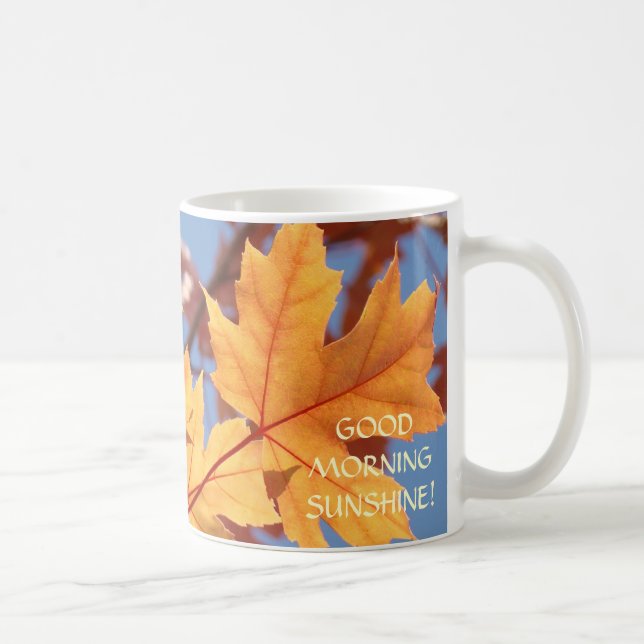 CANECAS DE CAFÉ PRESENTE Folhas de Outono Árvores  (Direita)