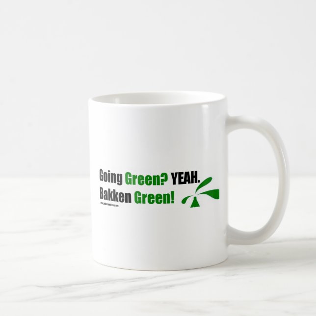 Canecas de café verdes de Bakken (Direita)