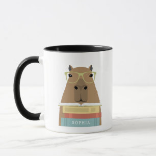 Canecas de Capivara Lendo