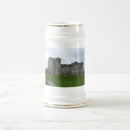 Canecas de cerveja do Castelo de Chepstow, País de
