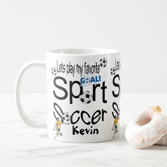 Canecas de Futebol Esportes (Com Donut)