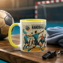 Canecas de handebol