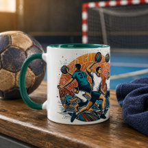 Canecas de handebol