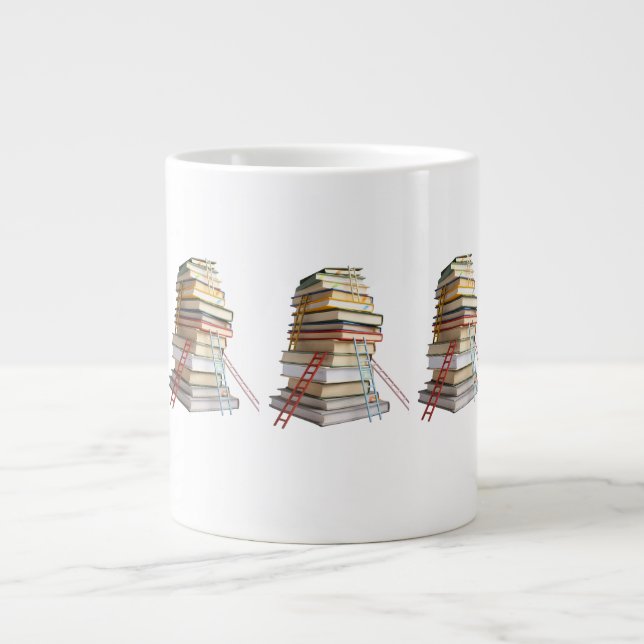 Canecas de Livros como Presentes para Amantes de L (Frente)