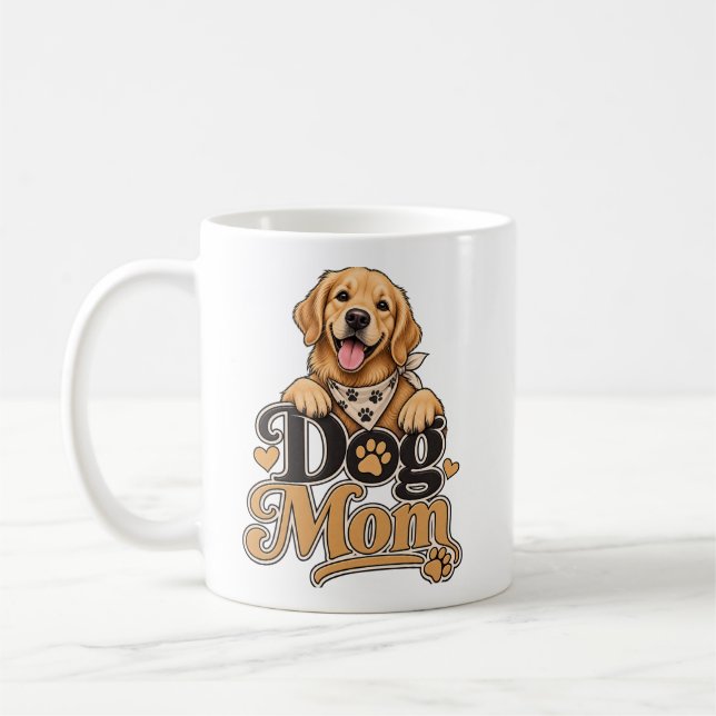 Canecas de Mãe de Cachorro | Presente Engraçado |  (Esquerda)