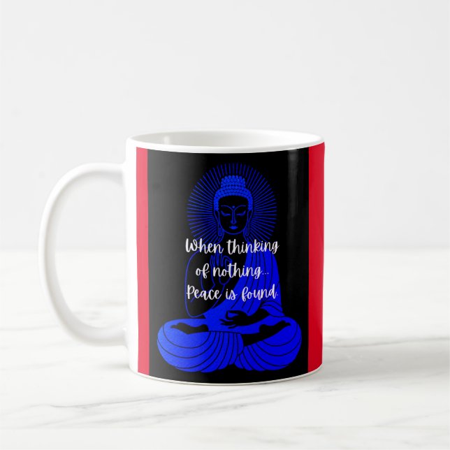 Canecas de Meditação BuddhaToday V5 #5 (aspas dupl (Esquerda)