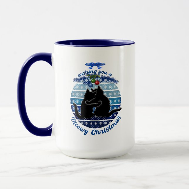 Canecas de Natal, Caneca de Natal de Gato (Esquerda)
