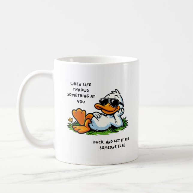 canecas de pato engraçadas (Esquerda)
