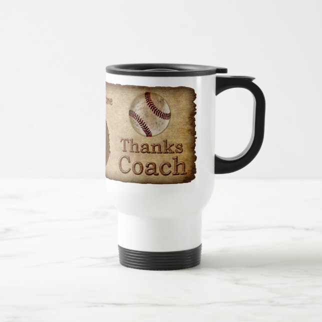 Canecas de Presentes para Treinador de Beisebol An (Direita)