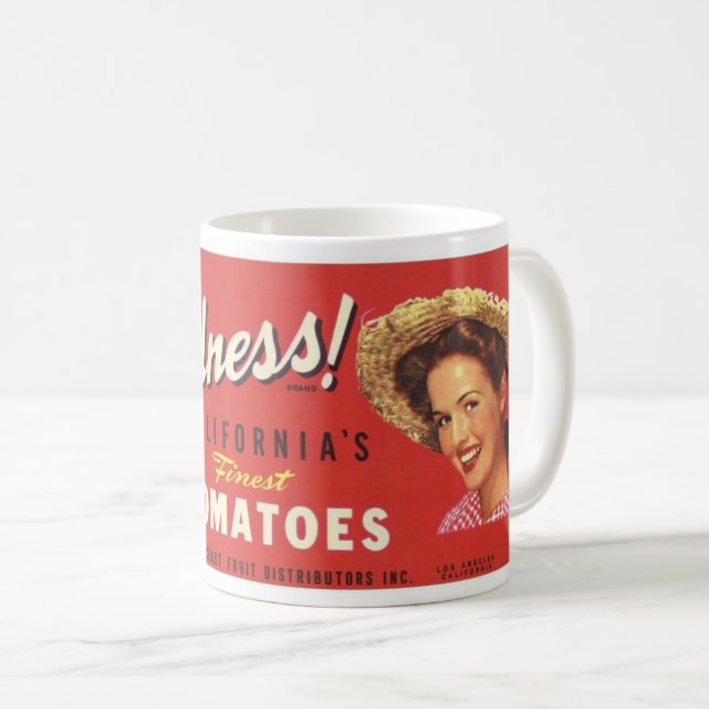 Canecas de Tomates da Califórnia (Frente Esquerda)