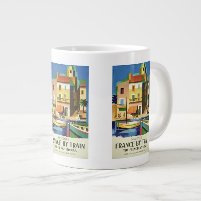 Canecas de Viagens vintage FRANÇA (Frente Esquerda)