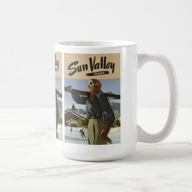 Canecas de Viagens vintage Sun Valley USA (Direita)