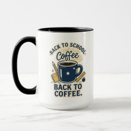 Canecas de volta para a escola Café Professor Pres