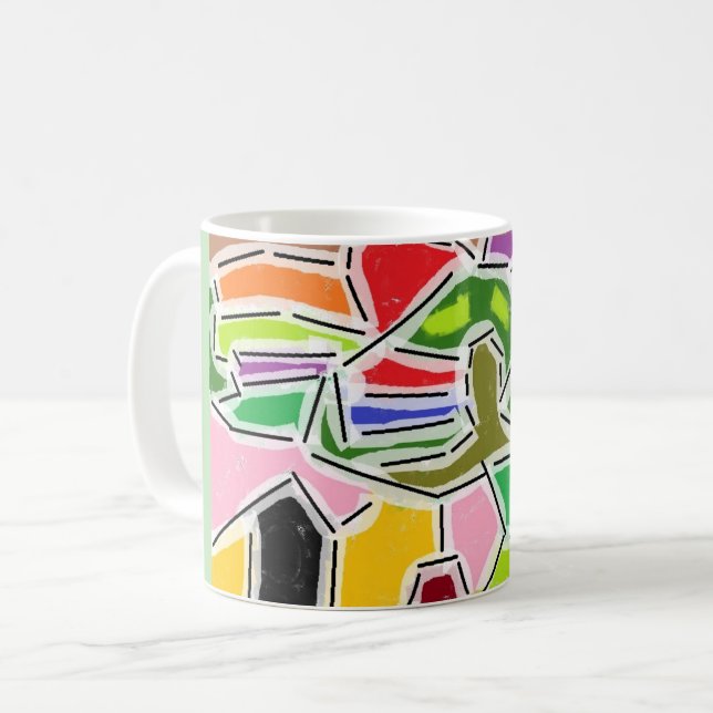 Canecas decorativas legais (Frente Esquerda)