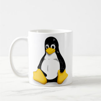 Canecas do café/chá de Linux Tux
