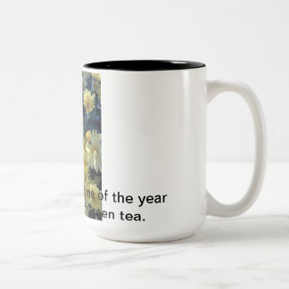 Canecas do chá verde