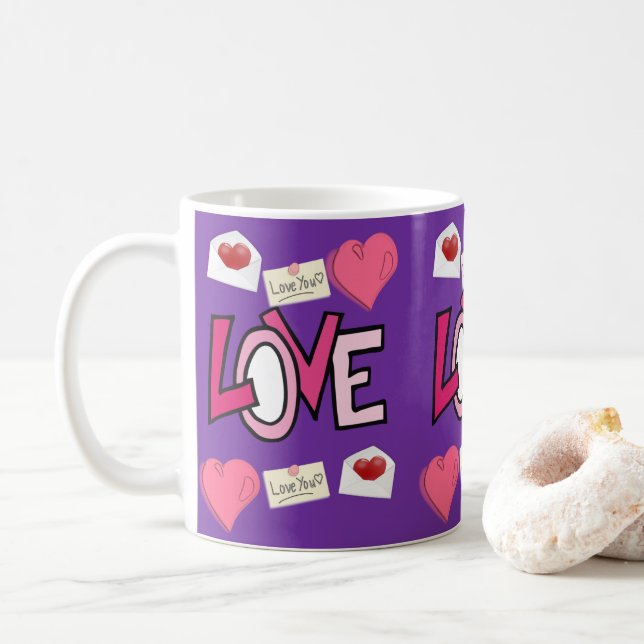 Canecas do Dia dos Namorados (Com Donut)