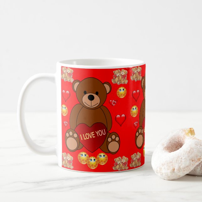 Canecas do Dia dos Namorados (Com Donut)