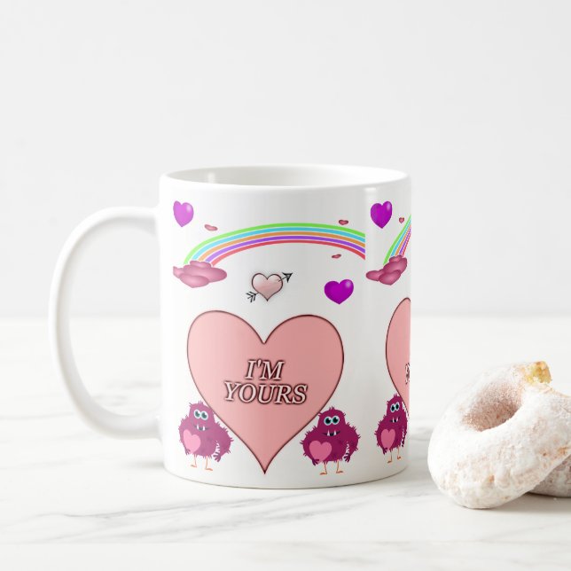 Canecas do Dia dos Namorados (Com Donut)