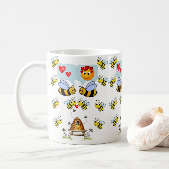 Canecas do Dia dos Namorados (Com Donut)
