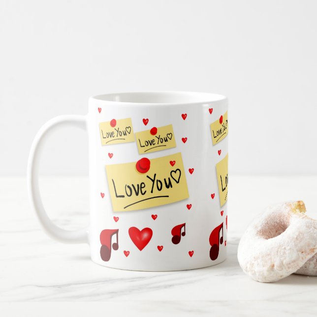 Canecas do Dia dos Namorados (Com Donut)