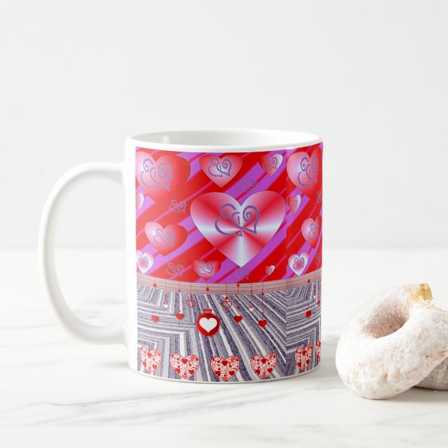 Canecas do Dia dos Namorados (Com Donut)