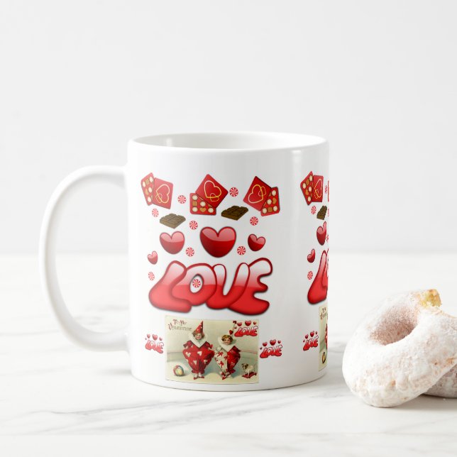 Canecas do Dia dos Namorados (Com Donut)