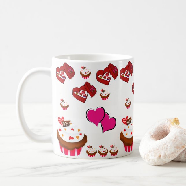 Canecas do Dia dos Namorados (Com Donut)