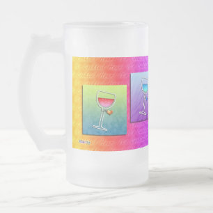 Canecas do fosco - vinho do pop art