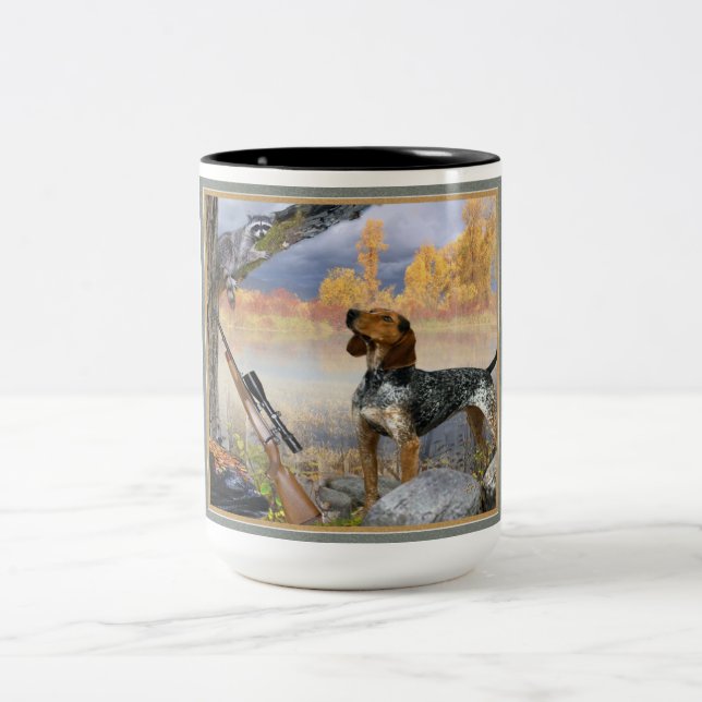 Canecas do guaxinim das árvores do cão do racum (Centro)