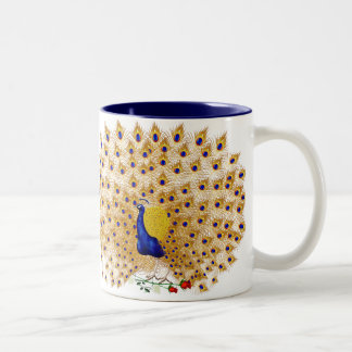 Canecas do pavão e dos rosas