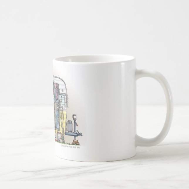 Canecas do reboque de campista rv de Shasta (Direita)