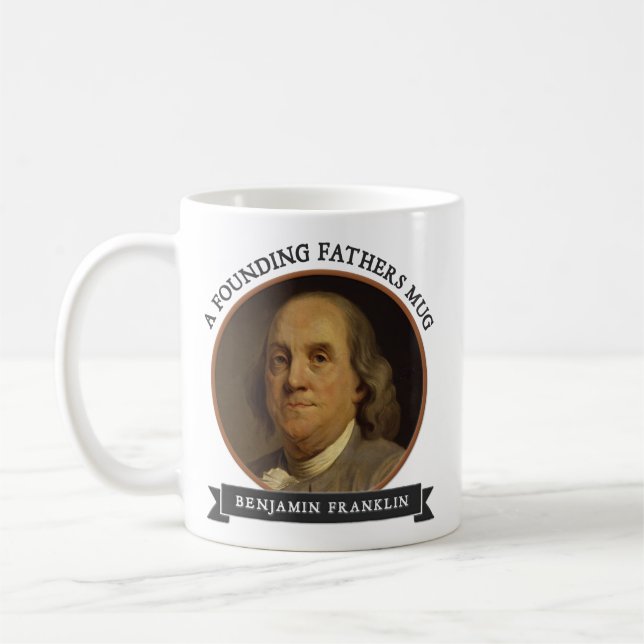 Canecas dos fundadores: Ben Franklin (Esquerda)