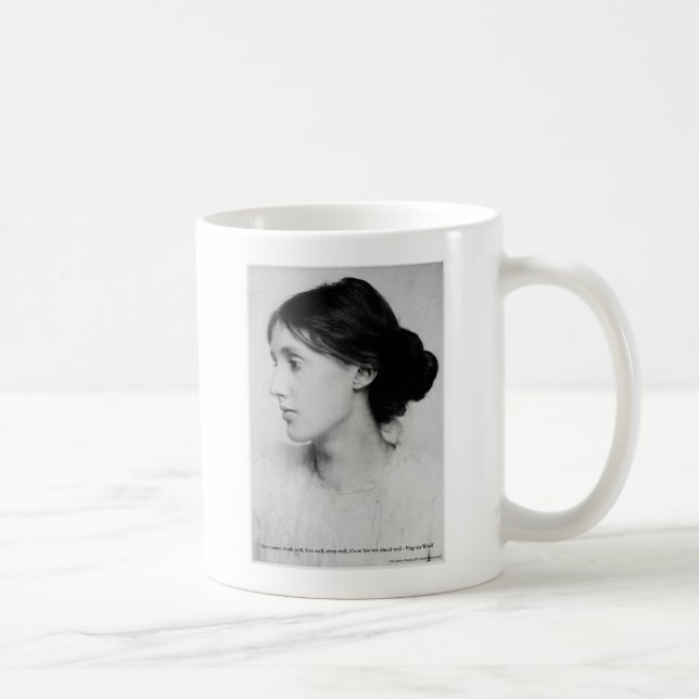 Canecas e Presentes com Citação de Amor de Virgini (Direita)