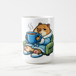 Canecas e xícaras com uma capivara